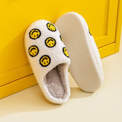 Melody Smiley Face Slippers