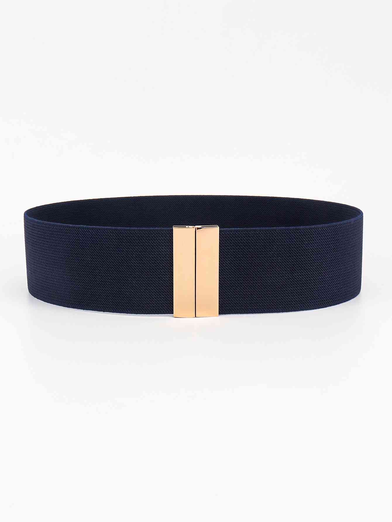 Alloy Buckle Elastic Belt