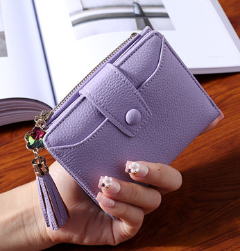 Violet - Vegan Womens Faux Leather Wallet