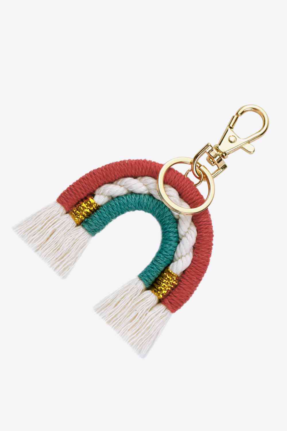 Random 4-Pack Rainbow Tassel Key Chain