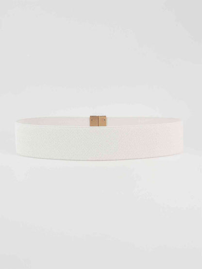 Alloy Buckle Elastic Belt